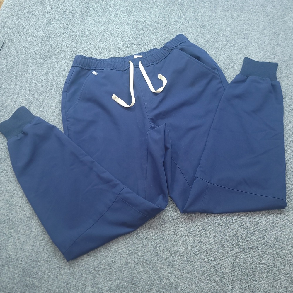 Figs Navy Blue Zamorra Jogger Scrub Pants Mens Small MXXSW2004 Medical Uniform